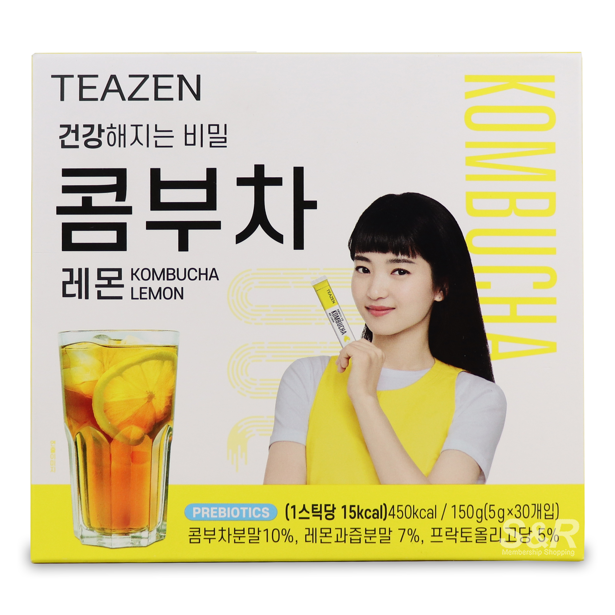 Teazen Kombucha Lemon Tea 30pcs x 5g Teazen Kombucha Lemon Tea 30pcs x 5g